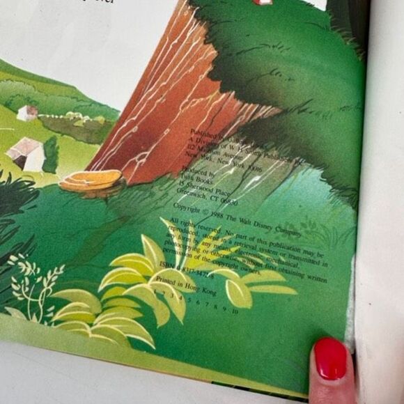 Vintage 1988 Walt Disney's The Fox‎ and the Hounds Books Fiction Hardcover - Picture 6 of 10